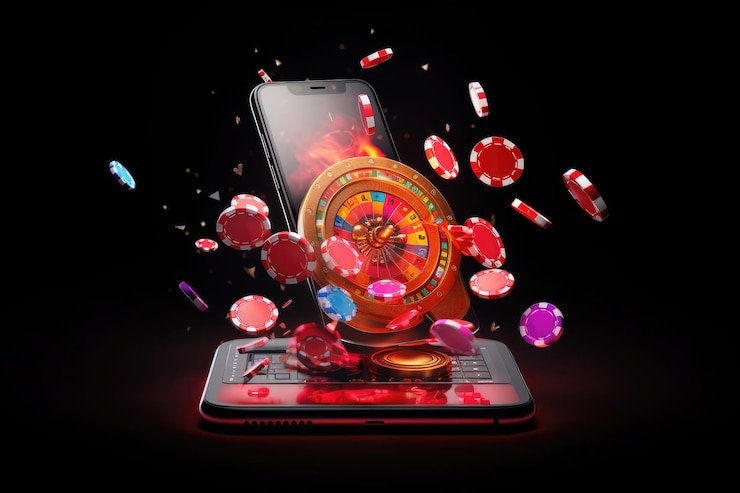 Antarmuka Permainan Dadu di aplikasi mobile dolly4d